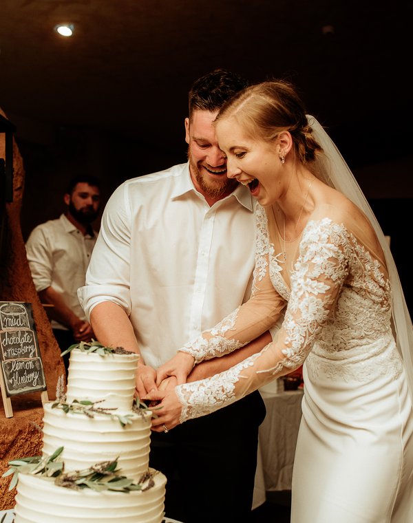 Bridal details and flowers at a wedding held at The Playhouse Café & Theatre, Māpua Nelson