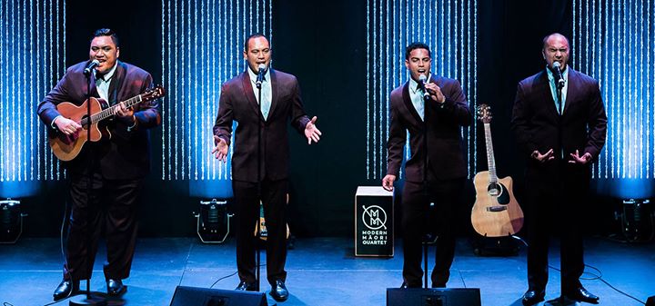 The Modern Maori Quartet with Annie Crummer