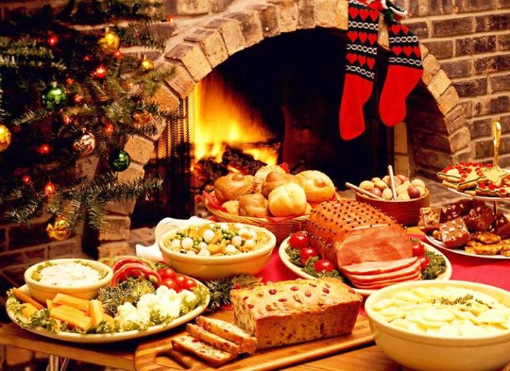 Traditional European Christmas Lunch