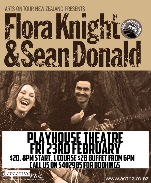Flora Knight and Sean Donald at The Playhouse